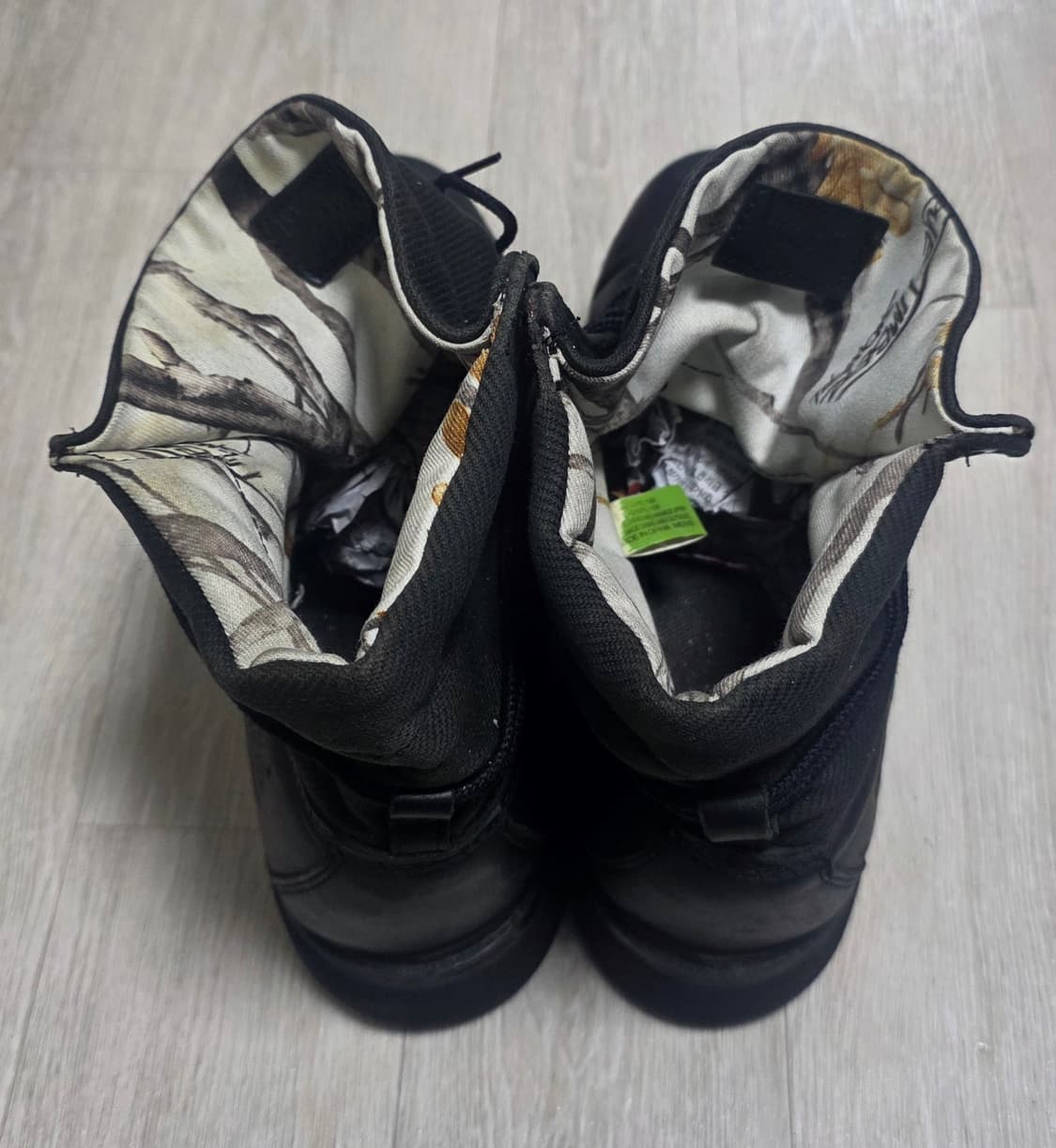 [255~260]팀버랜드 6인치 롤탑 부츠 블랙 상품이미지4