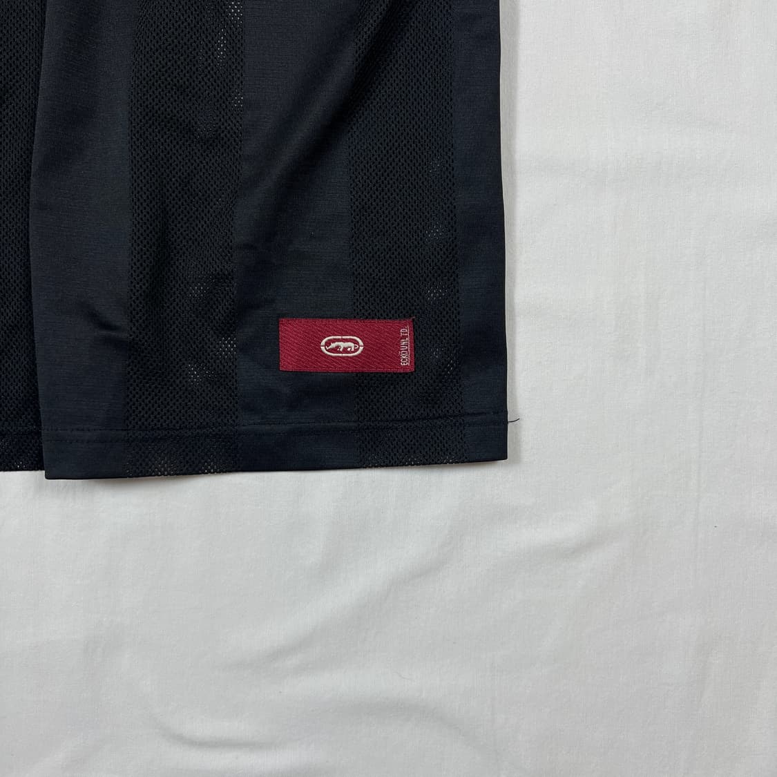 90’s 에코언리미티드 ecko unltd 로고 반팔 메쉬져지 상품이미지6