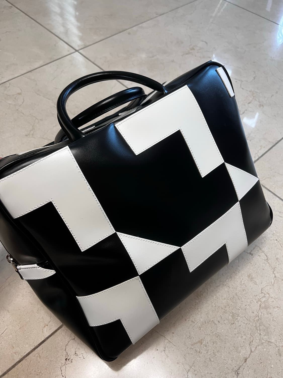 꼼데가르송 기하학 패턴 토트백 (리미티드 제품) 상품이미지2