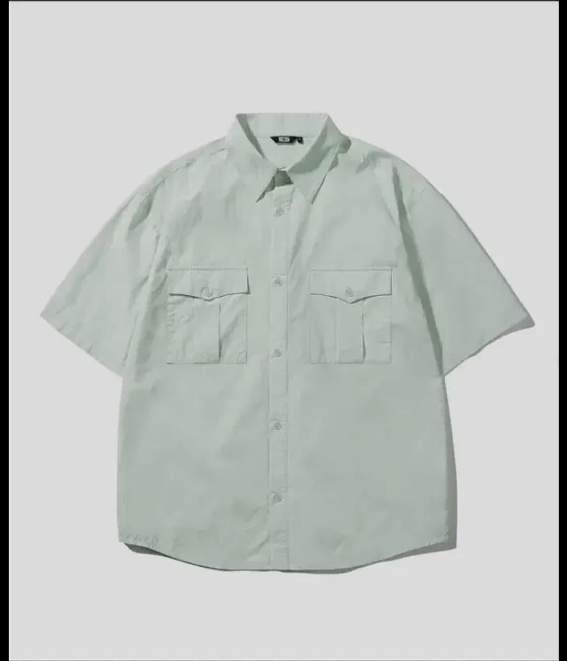 트릴리온 릴렉스 코튼 투포켓 하프 셔츠 M 상품이미지1