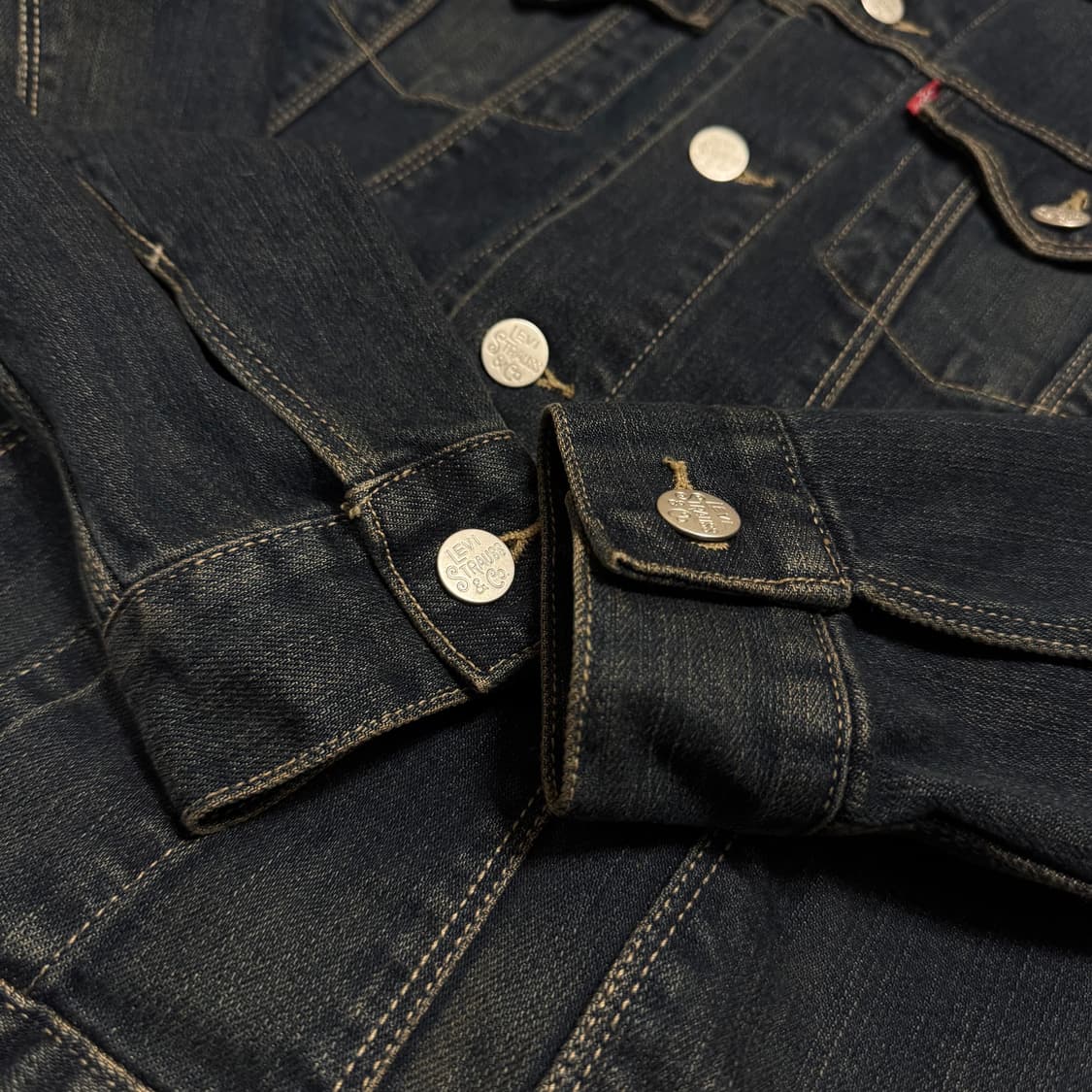 리바이스(Levi's) 78599 인디고블루 워시드데님 쇼트 트러커 자켓 상품이미지6