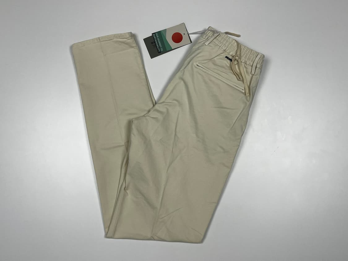 인코텍스 INCOTEX 스트링 치노팬츠 33 아이보리 (택달린 새상품) 상품이미지1