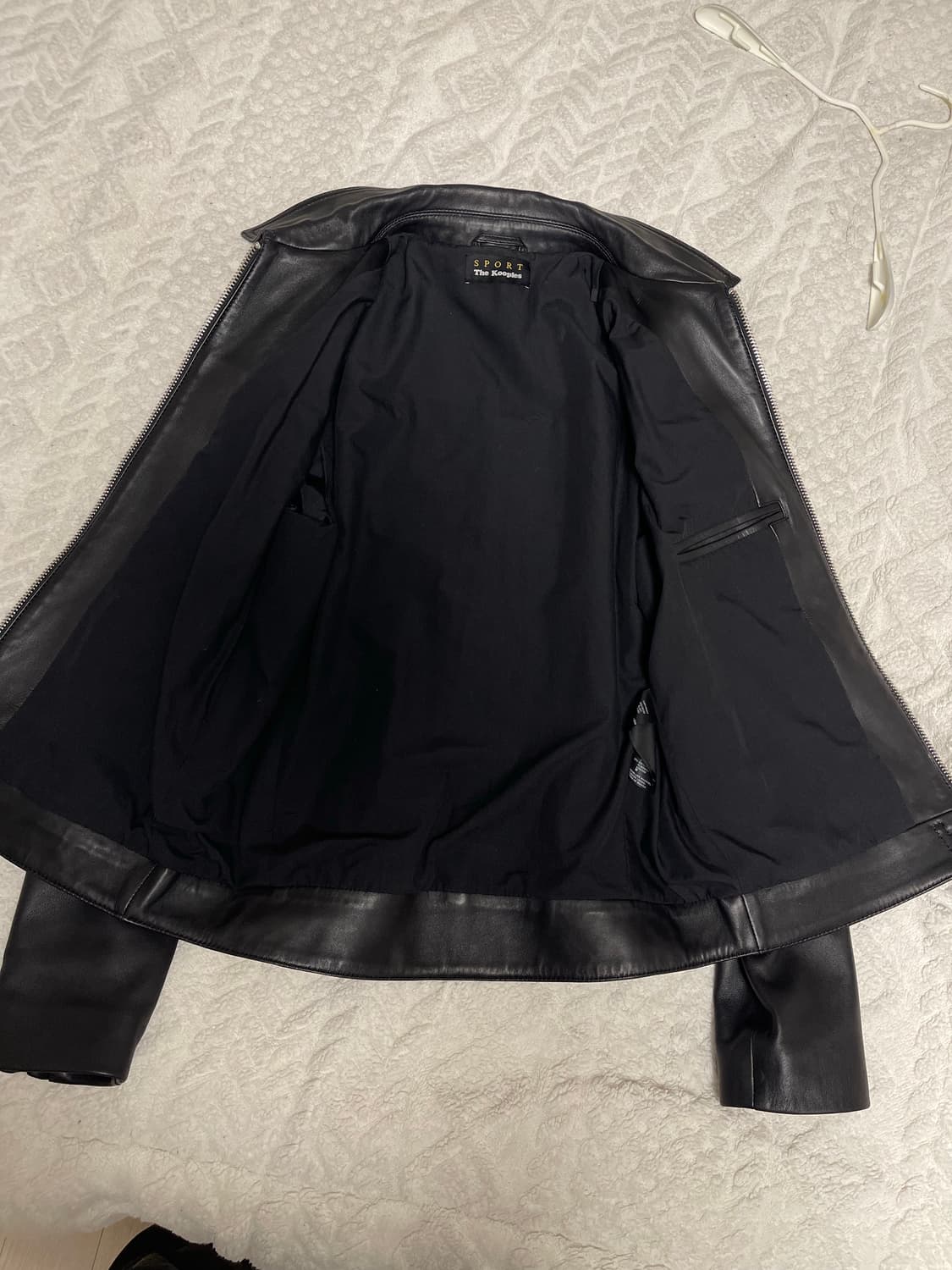 더 쿠플스(The Kooples) 램스킨 양가죽 싱글 자켓 97 상품이미지7