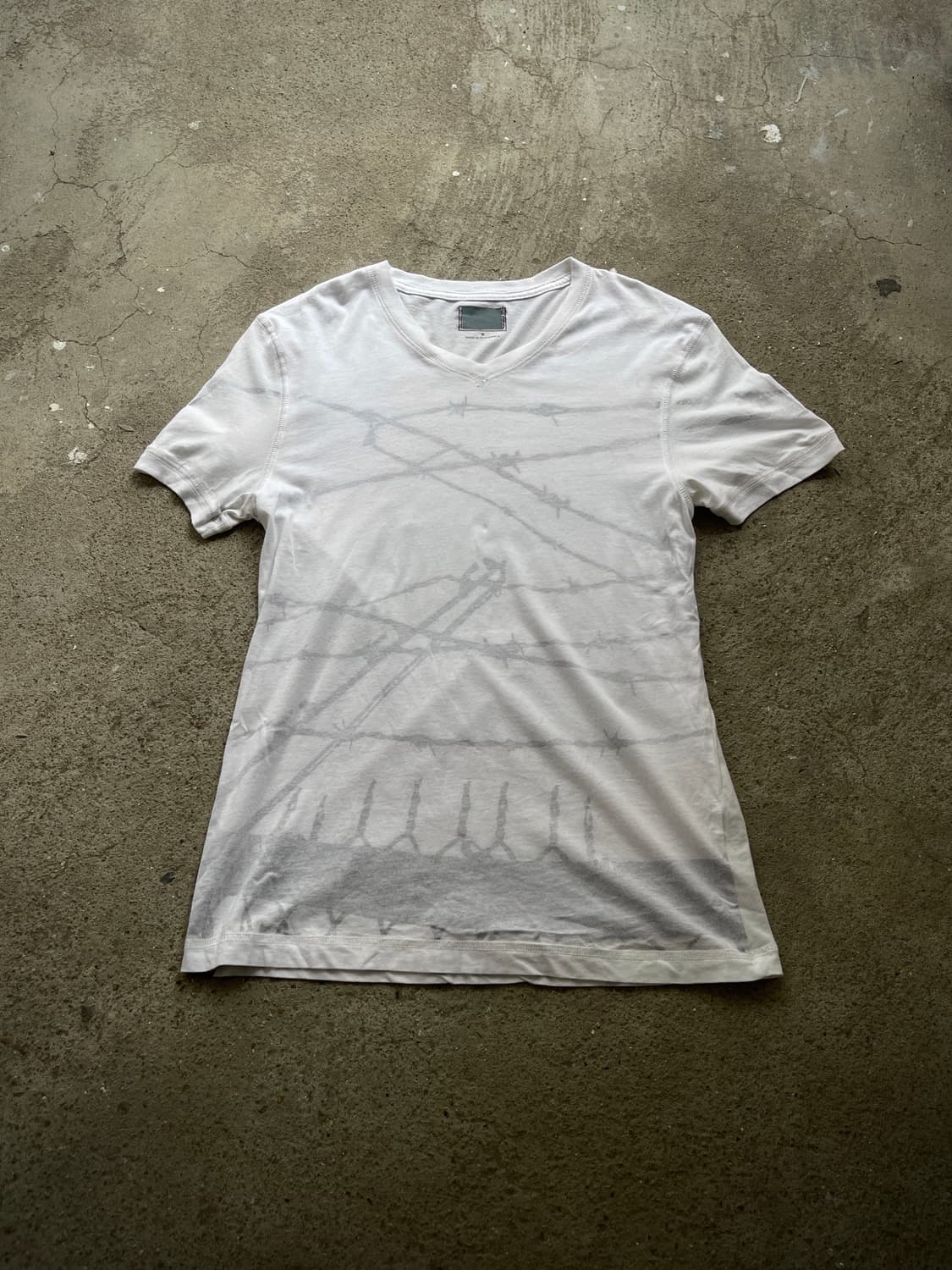 (Unknown)y2k both v neck t 상품이미지1