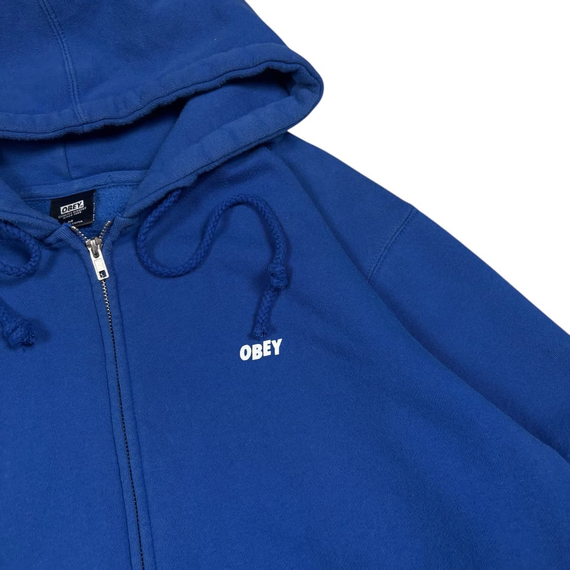 오베이 블루 후드집업 상품이미지4