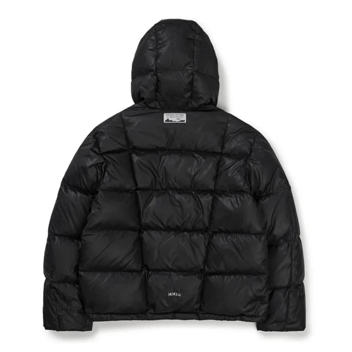 [Mmlg] 마운틴 후드 다운 패딩 블랙 상품이미지2
