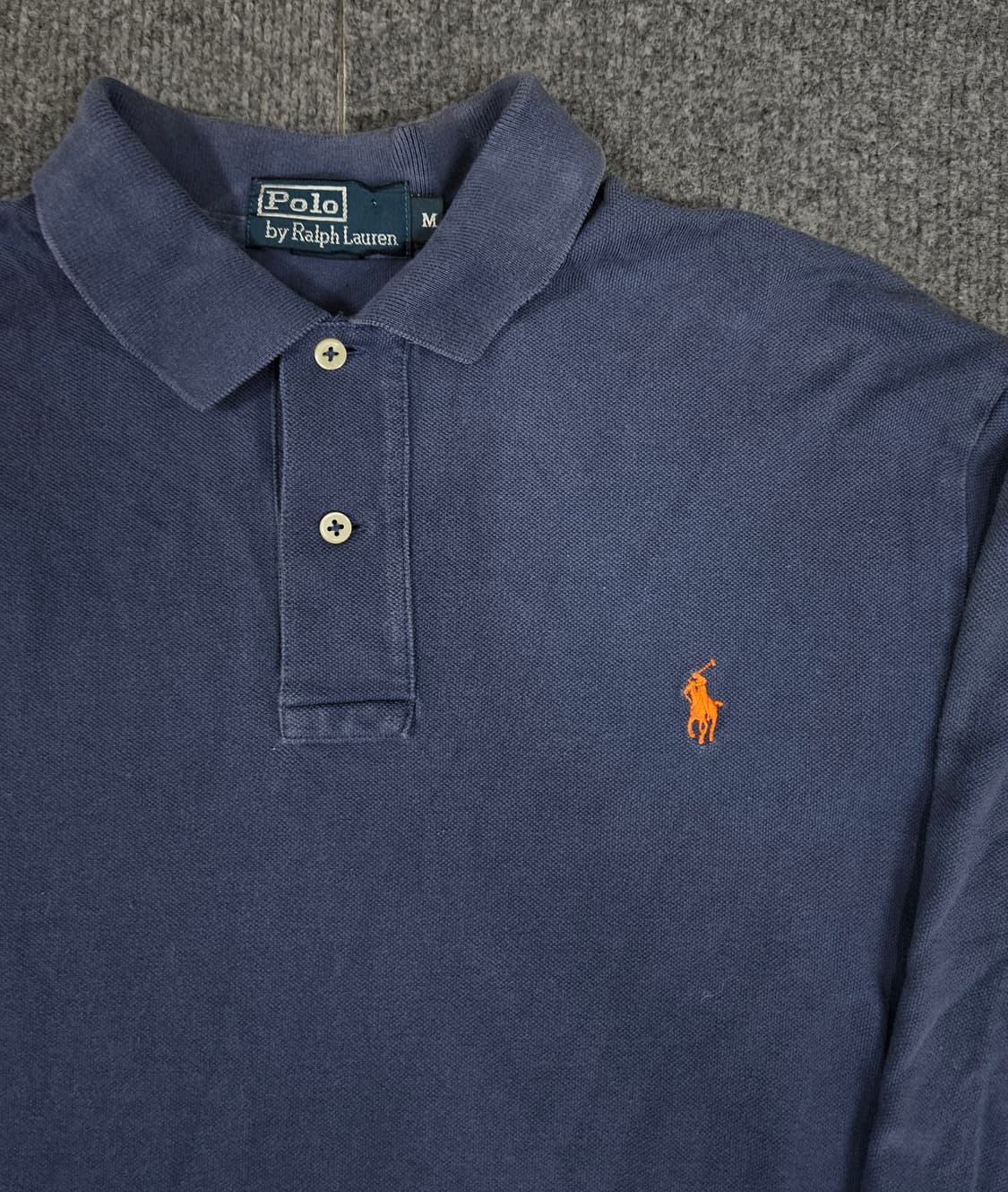 폴로 랄프로렌 네이비 카라셔츠 급처 상품이미지2