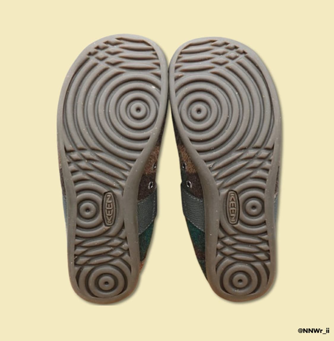 KEEN MARY JANE CHECK BROWN 상품이미지5