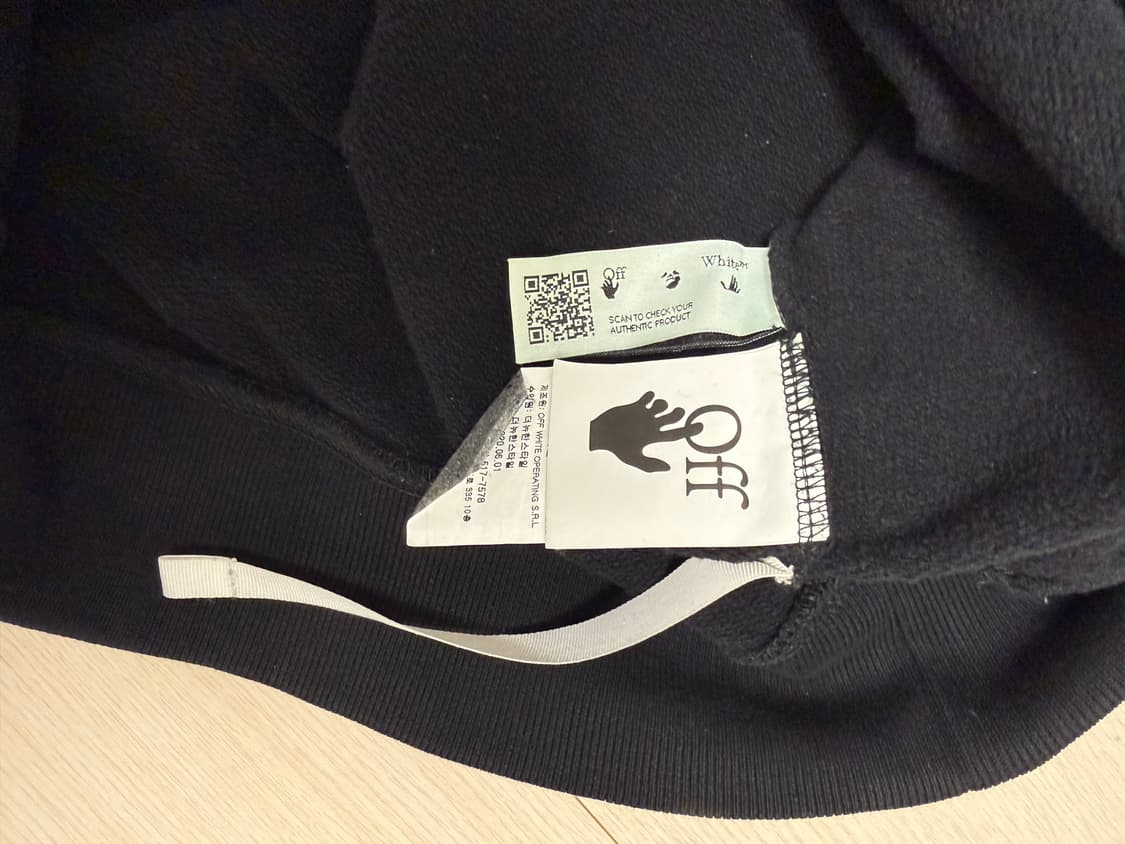 OFF WHITE 오프화이트 스웻셔츠 XL 상품이미지4