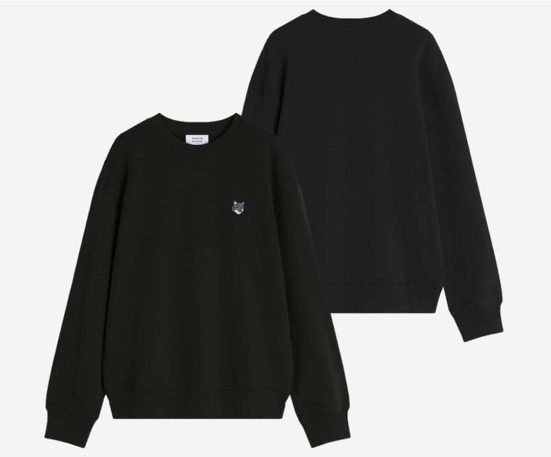 메종 그레이폭스 맨투맨 (( 새상품 )) 상품이미지2