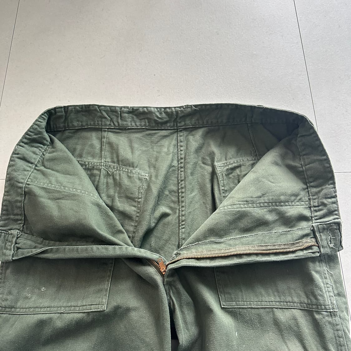 [~70s] 미군 OG-107 퍼티그 팬츠 (베트남전 모델/34인치)  상품이미지5
