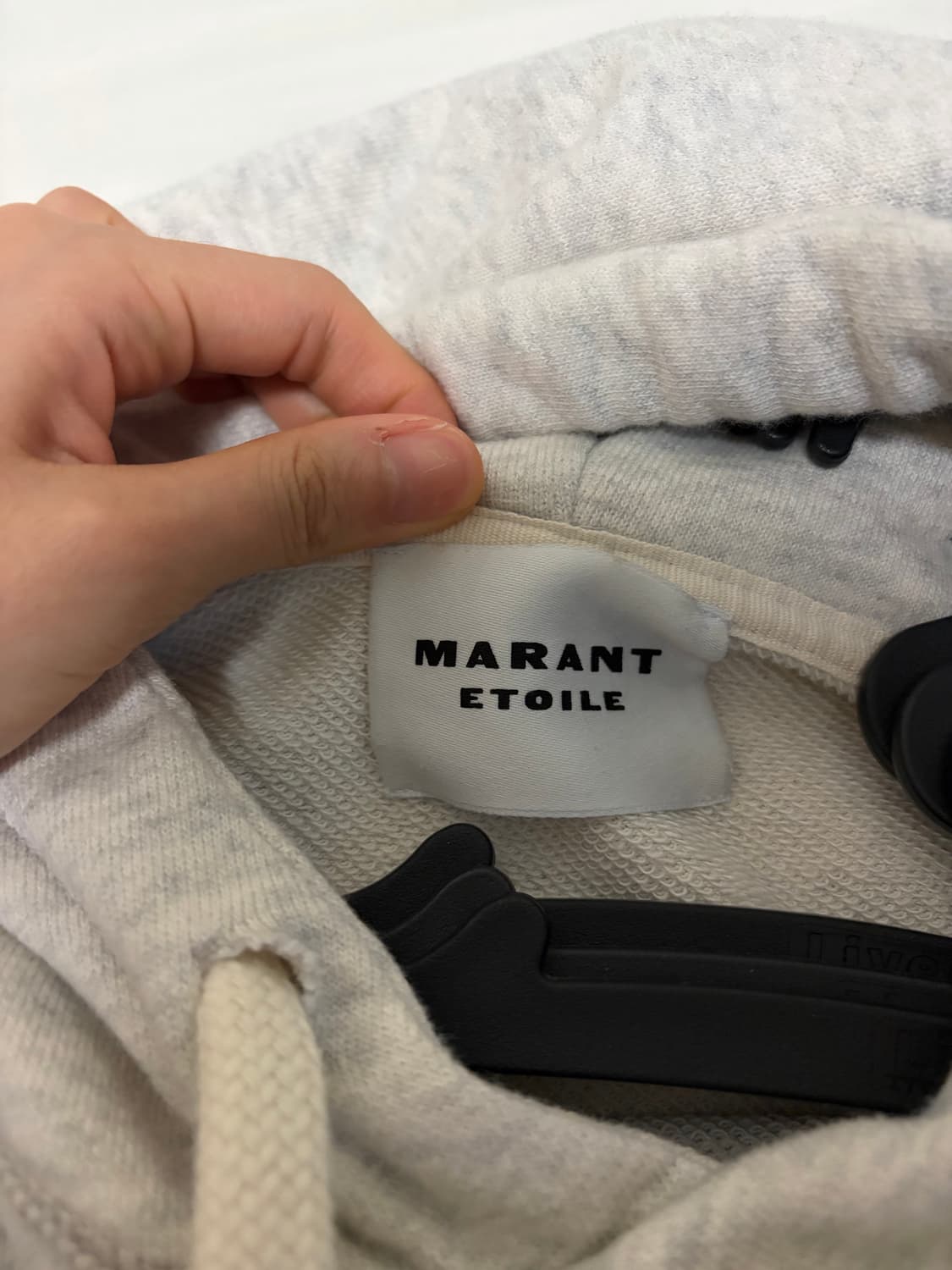 이자벨마랑 맨셀 후드티 34 사이즈 에크루색상 상품이미지3