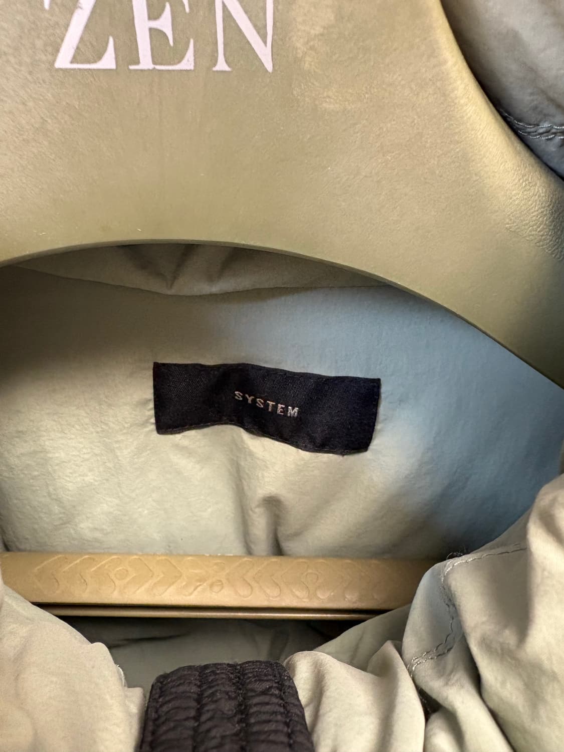 시스템 구스다운 벨트패딩점퍼  상품이미지3