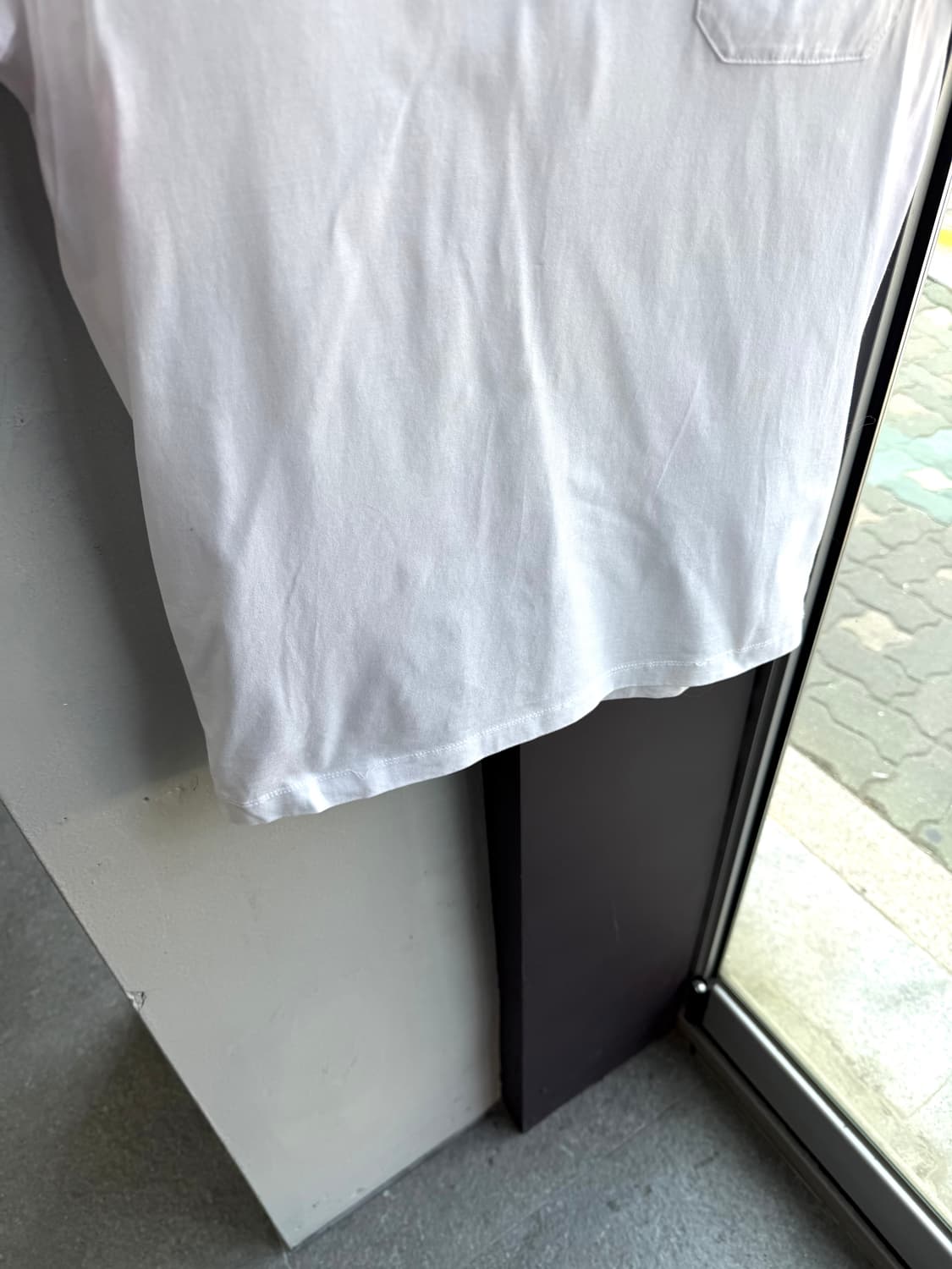 S/ 몽클레어 와펜 패치 포켓 라운드 반팔 상품이미지5