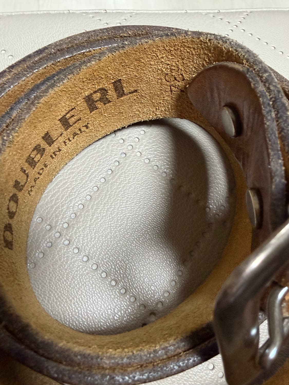 rrl 핸드버니쉬 브라운 벨트 34 상품이미지3