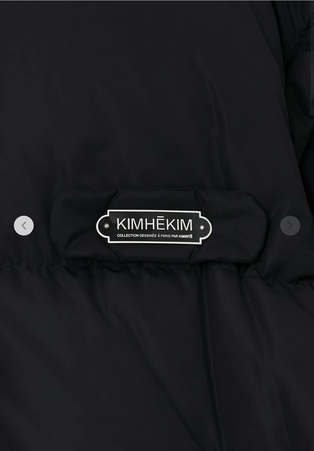 [40] 김해김 24fw 메탈 로고 패딩 상품이미지8