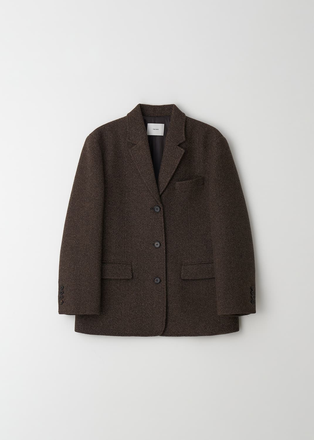 울 클래식 자켓 브라운 상품이미지1