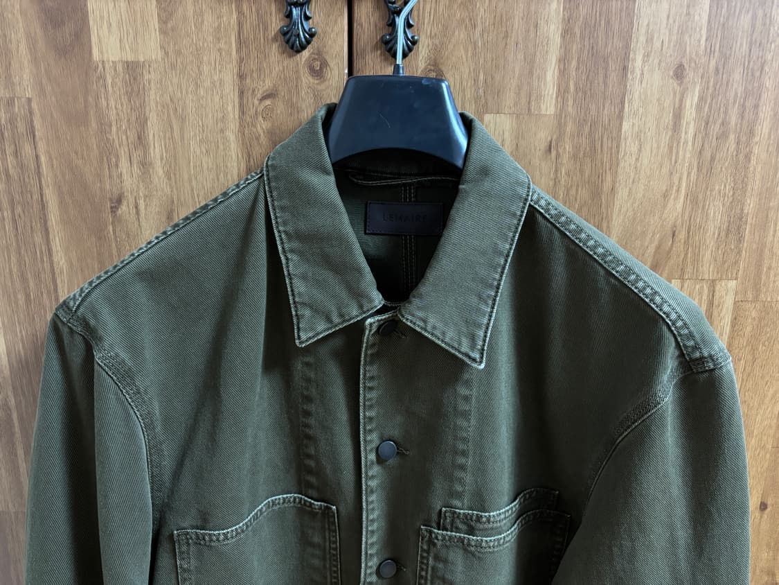 [46] 르메르 워크웨어 오버셔츠 (모스 그린) 상품이미지3