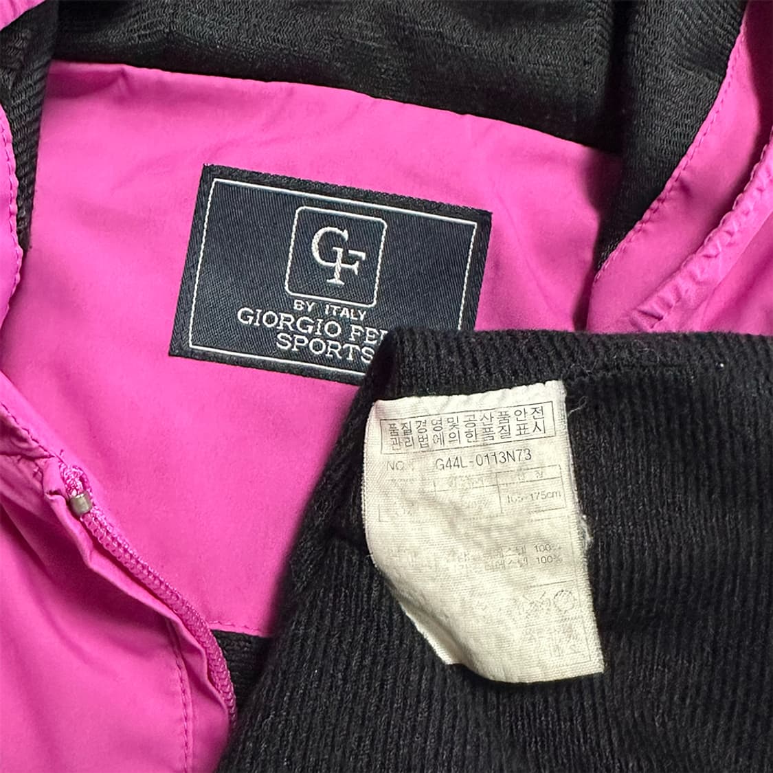 조지오페리 핑크 윈드브레이커 상품이미지4
