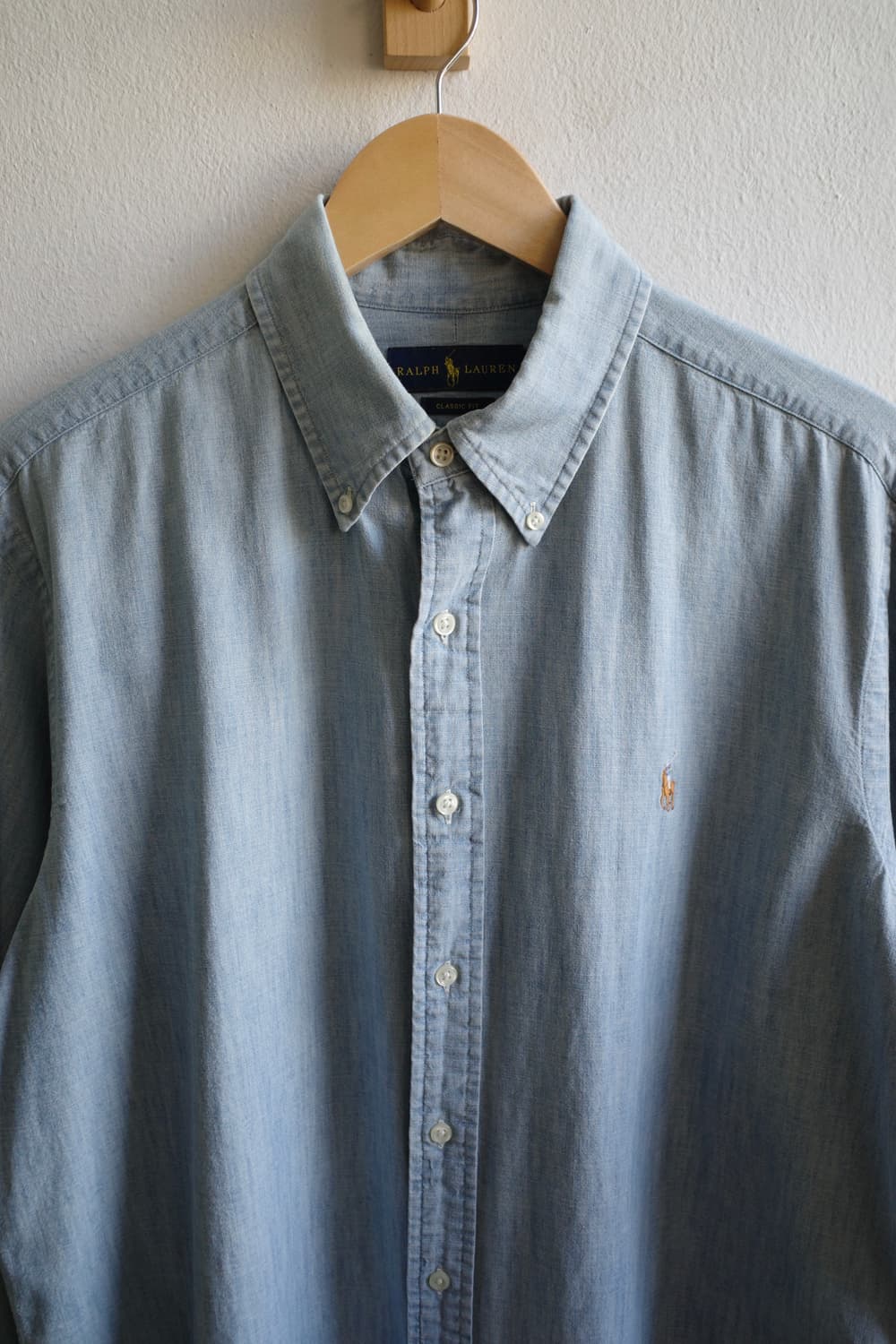 폴로 샴브레이 셔츠 상품이미지2