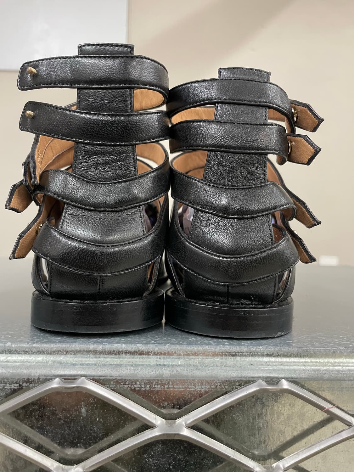 알렉사 와그너 스트랩 샌들 블랙 37.5 상품이미지3