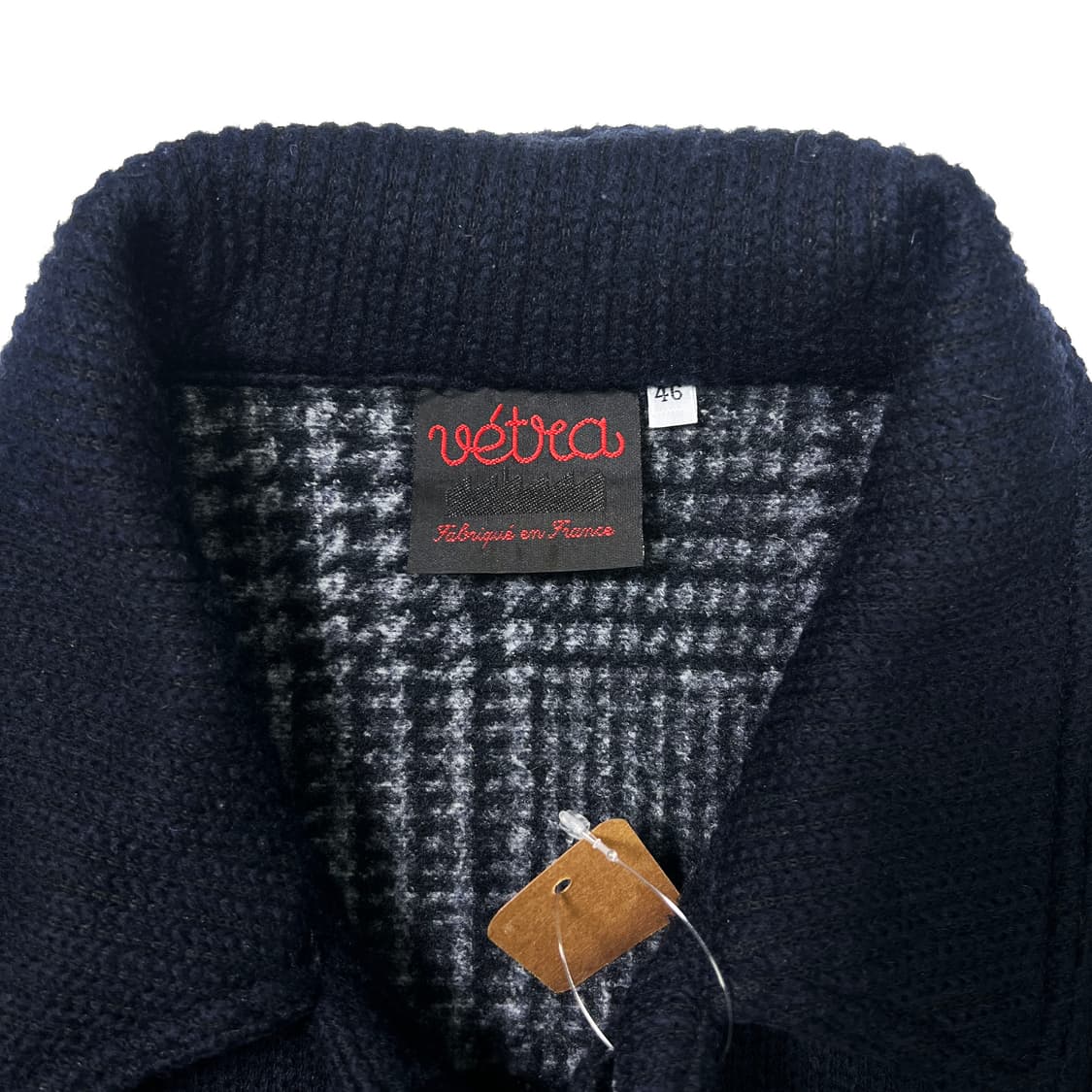 베트라 VETRA 니티드 울 워크 자켓 네이비 (46) 상품이미지7