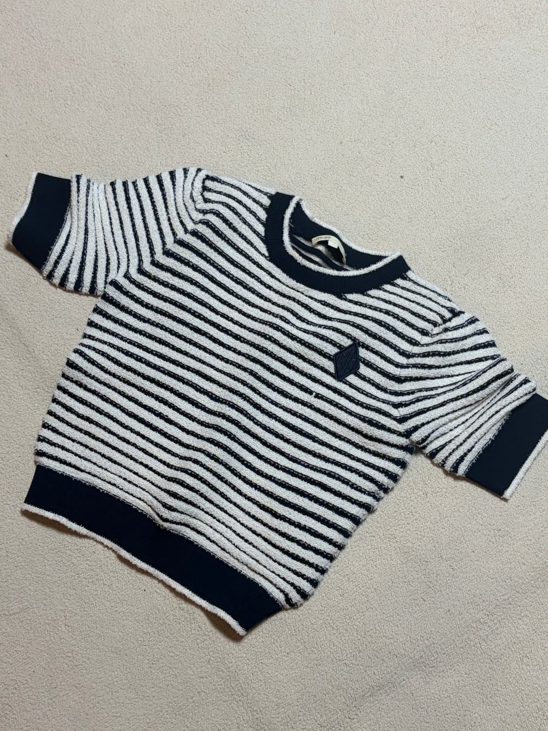 Maje 스트라이프 반팔 니트 상품이미지1