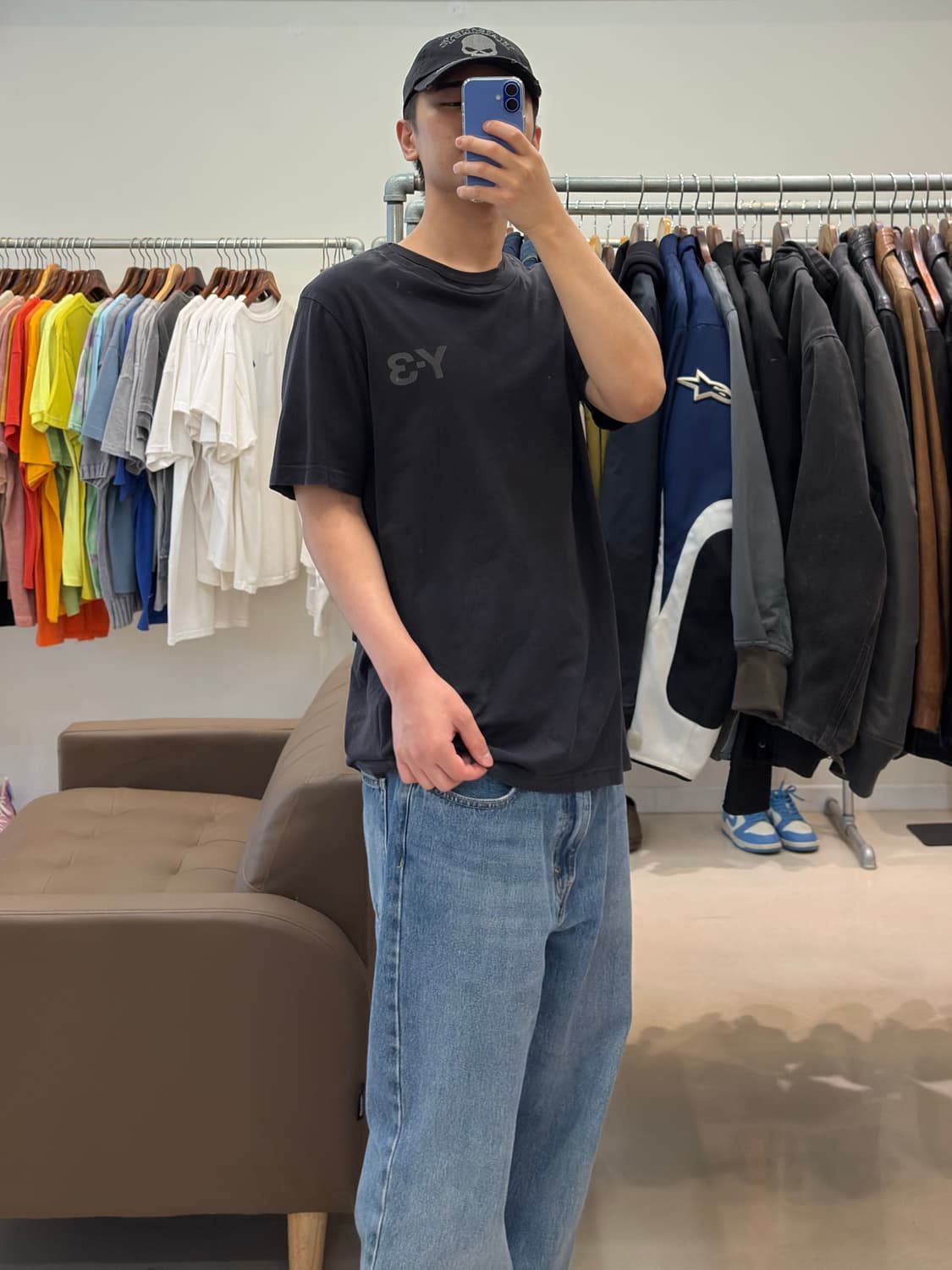 Y-3 로고 숏슬리브 티셔츠 상품이미지5