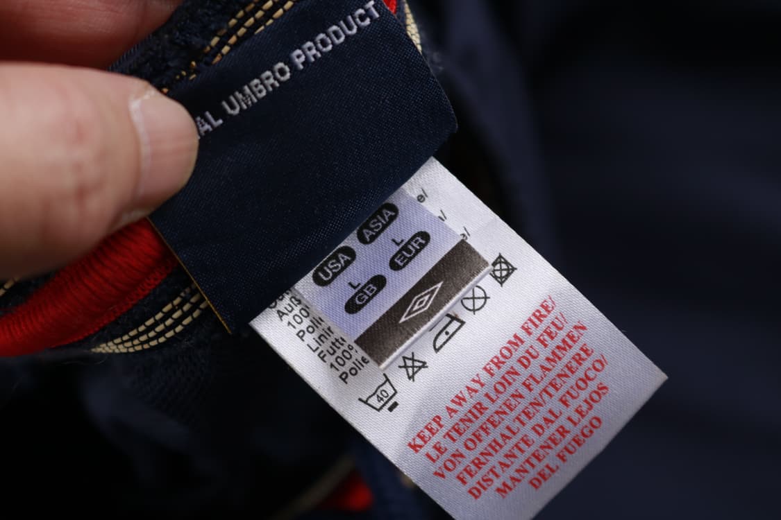 [XL] 00's 엄브로 잉글랜드 우븐 트랙팬츠 상품이미지7