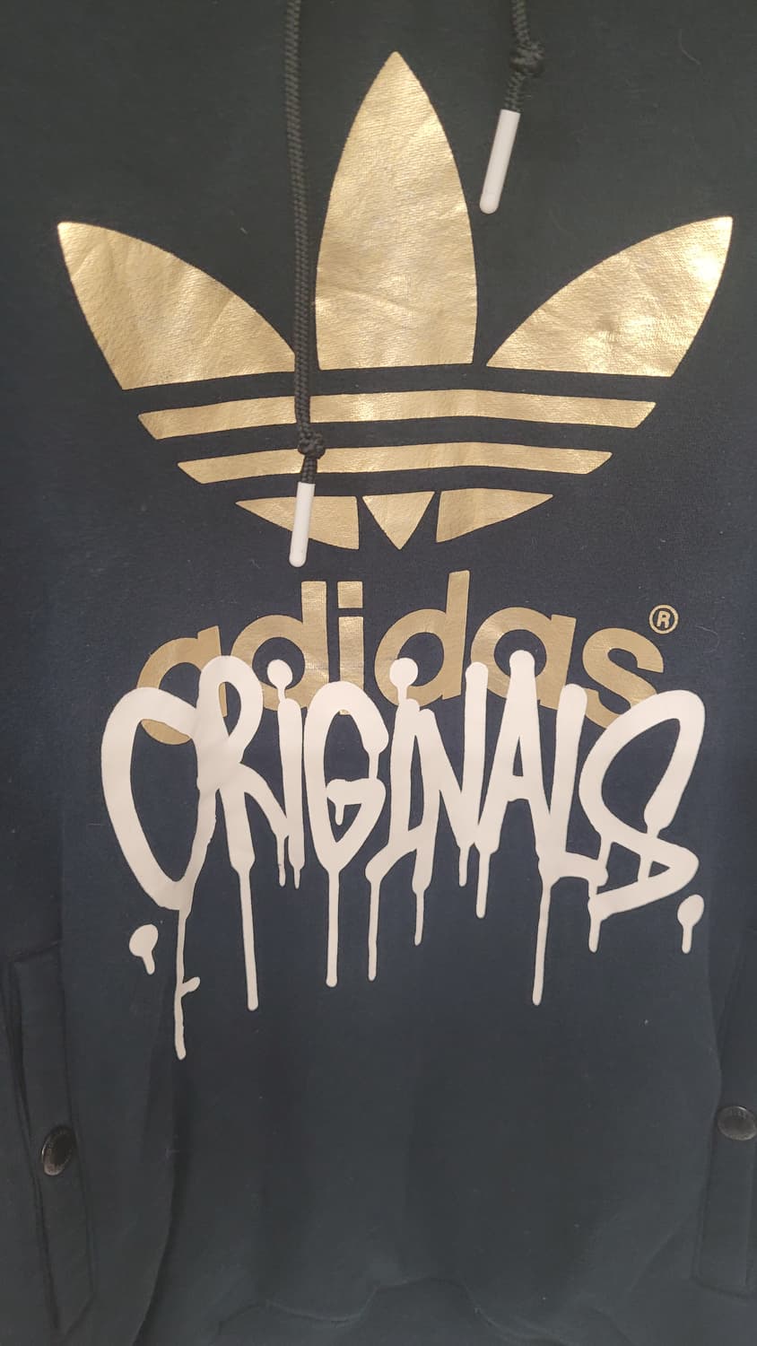 아디다스  오리지날   안쪽 후리스  후드티-XL사이즈 상품이미지4