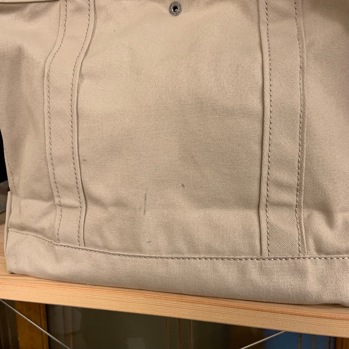 엘엘빈 캔버스 로고 토드백 상품이미지3