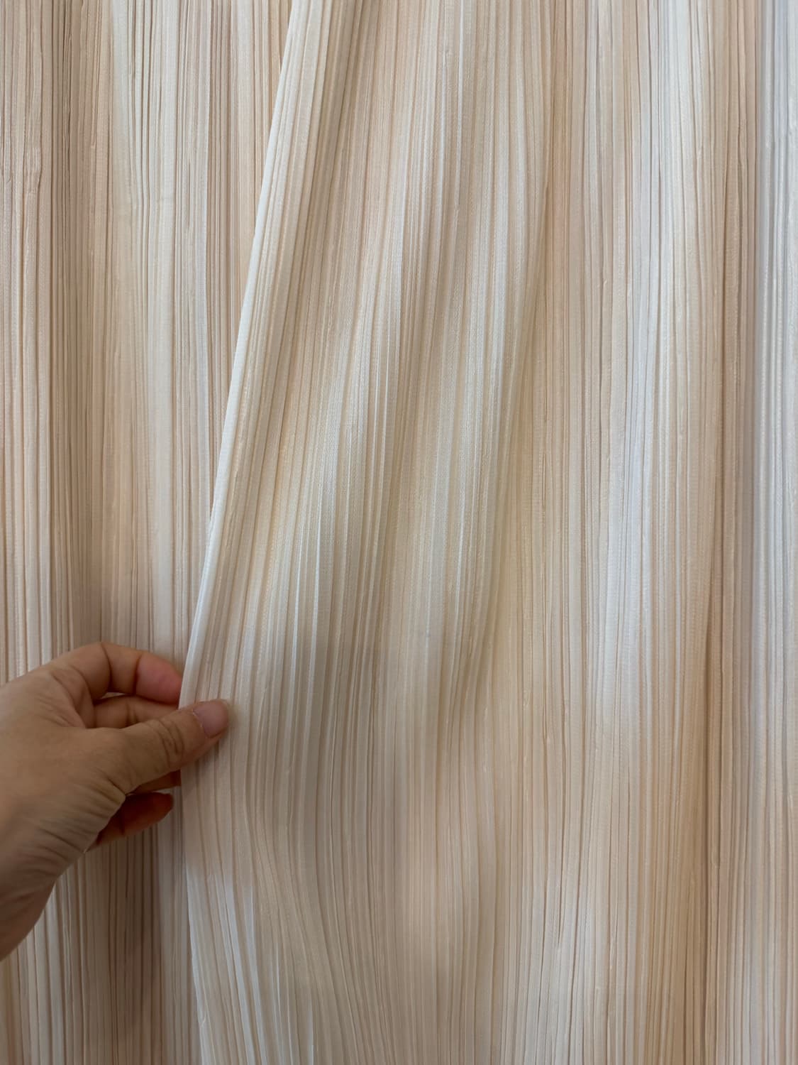 플리츠플리즈 12월 먼슬리 스커트 오프화이트 상품이미지6