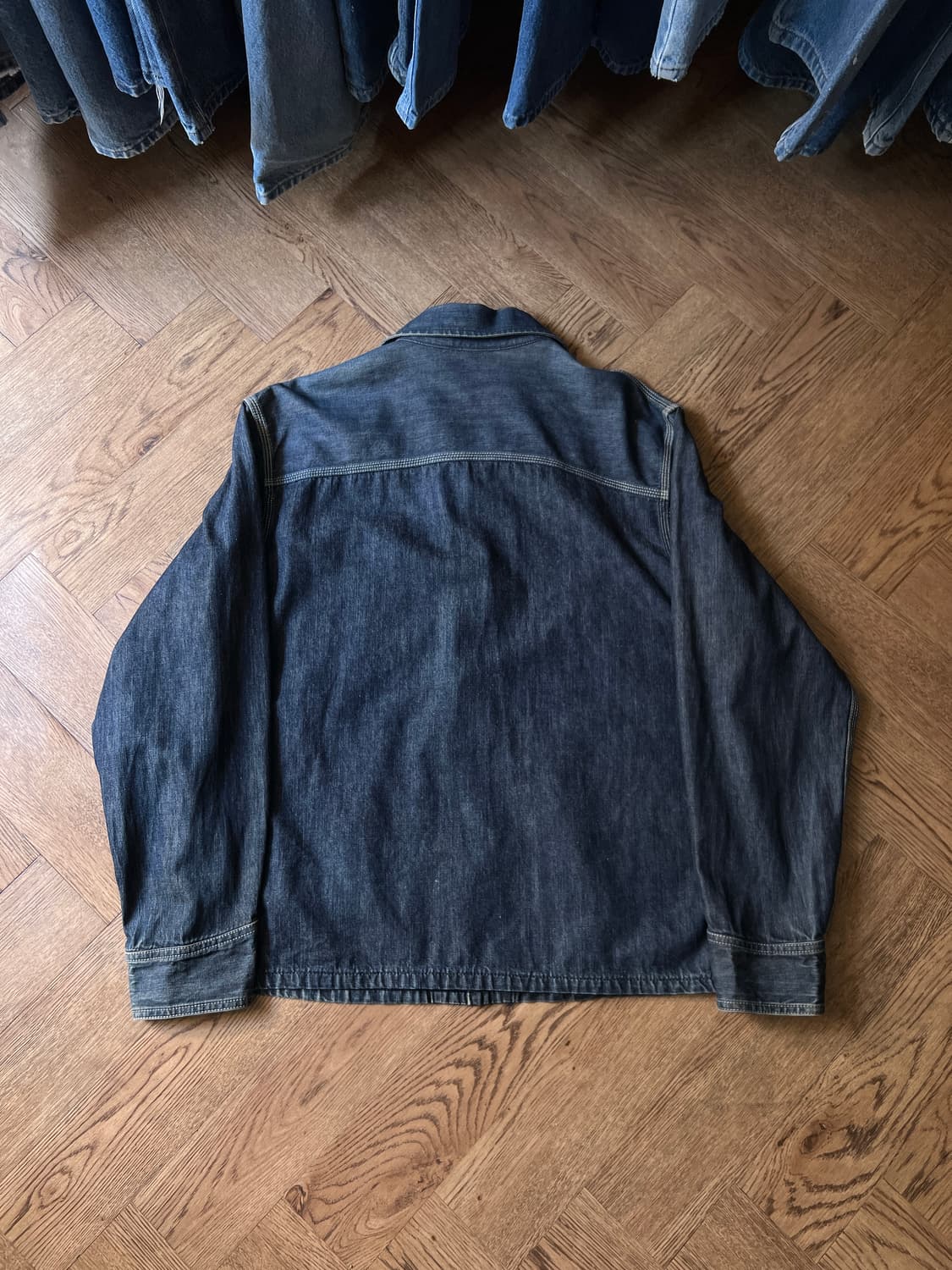 [L]Sugar Cane 슈가케인 사시코 커스텀 데님 초어 자켓 상품이미지8