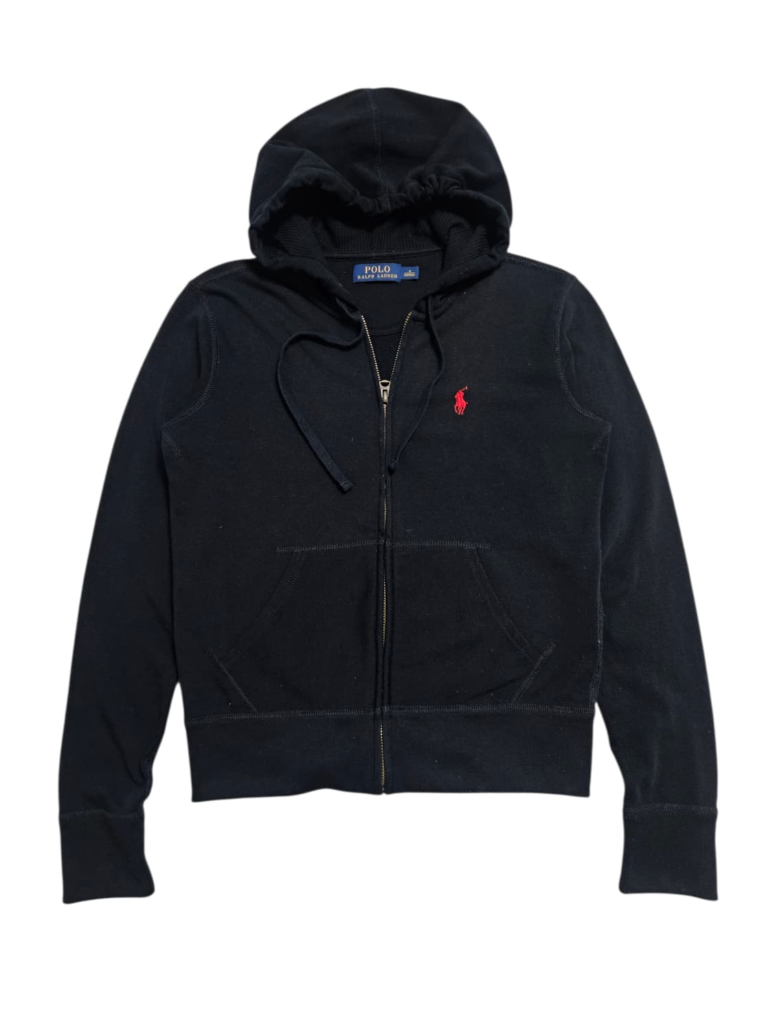 폴로 랄프로렌 여성 후드집업 블랙 상품이미지2
