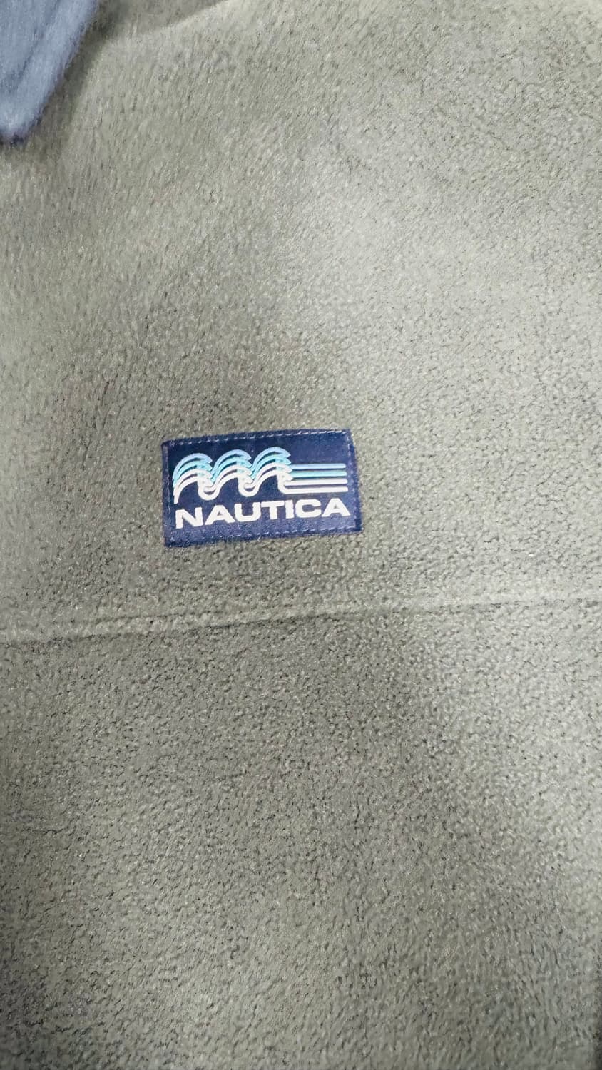 Nautica 플리스 셔츠 XL 차콜 노티카 상품이미지2