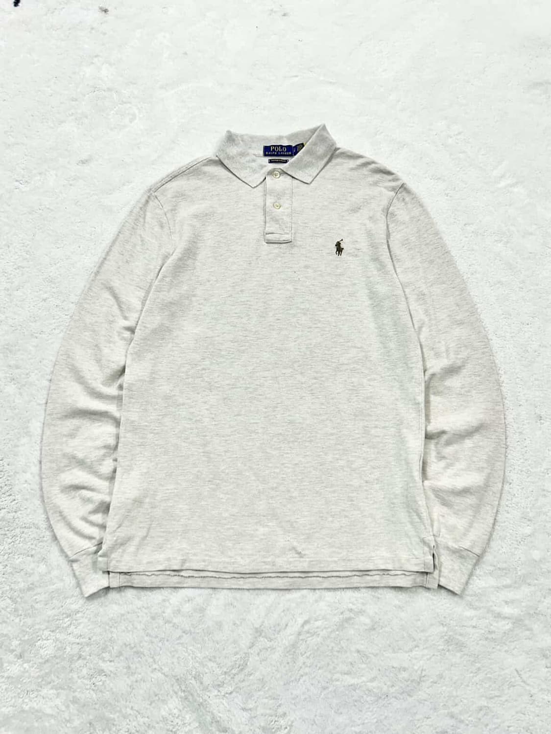 폴로 신형 브라운포니 오트밀 카라넥 롱슬리브 상품이미지4