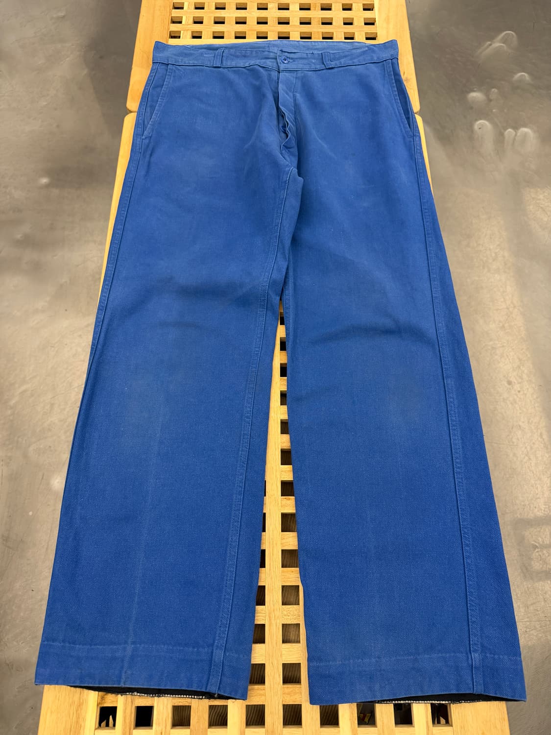 OLD MODEL WASHED FRENCH 올드모델 프렌치워크팬츠 상품이미지1