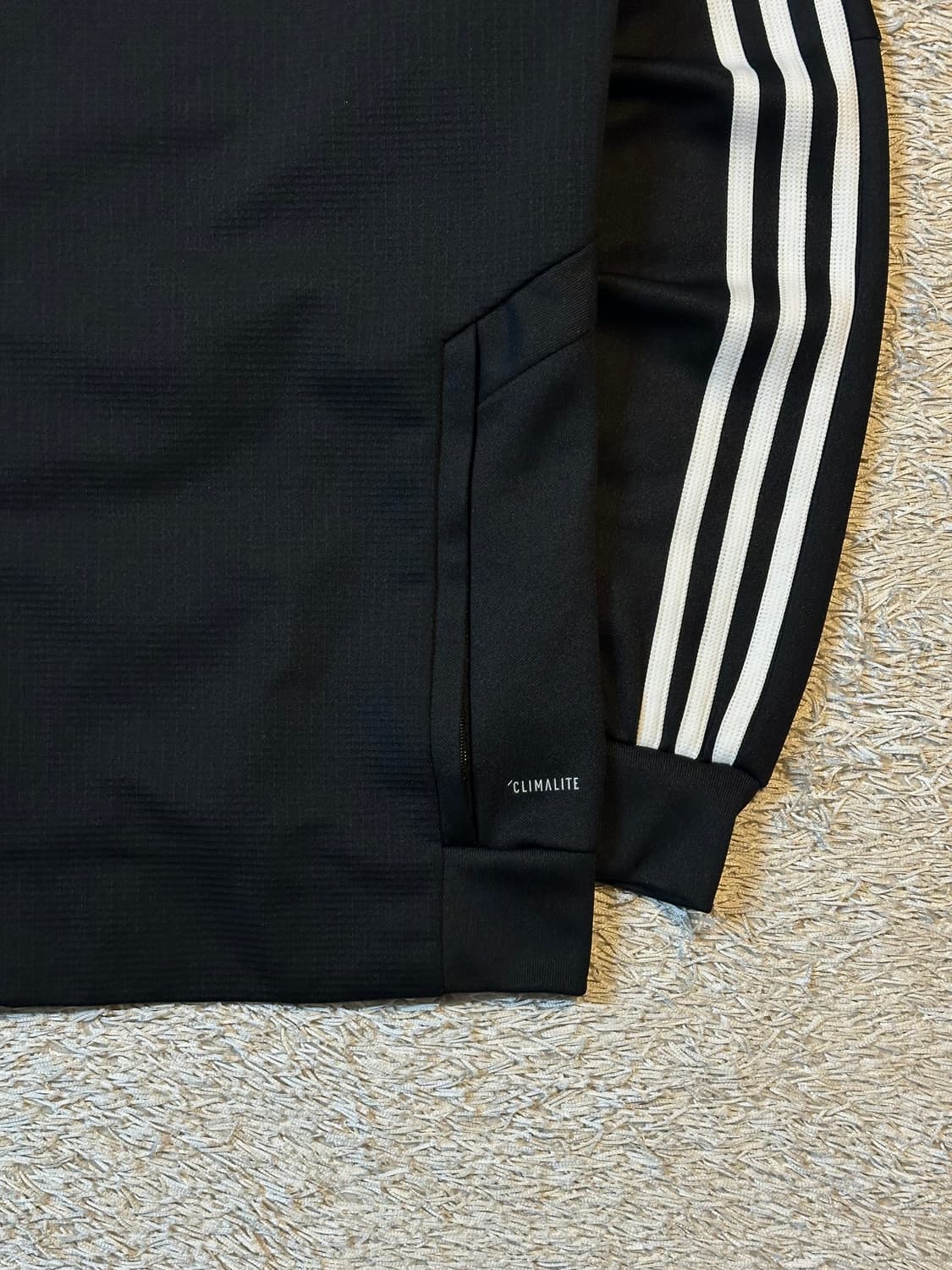 아디다스 ADIDAS 삼각로고 트랙탑 져지 블랙 상품이미지4