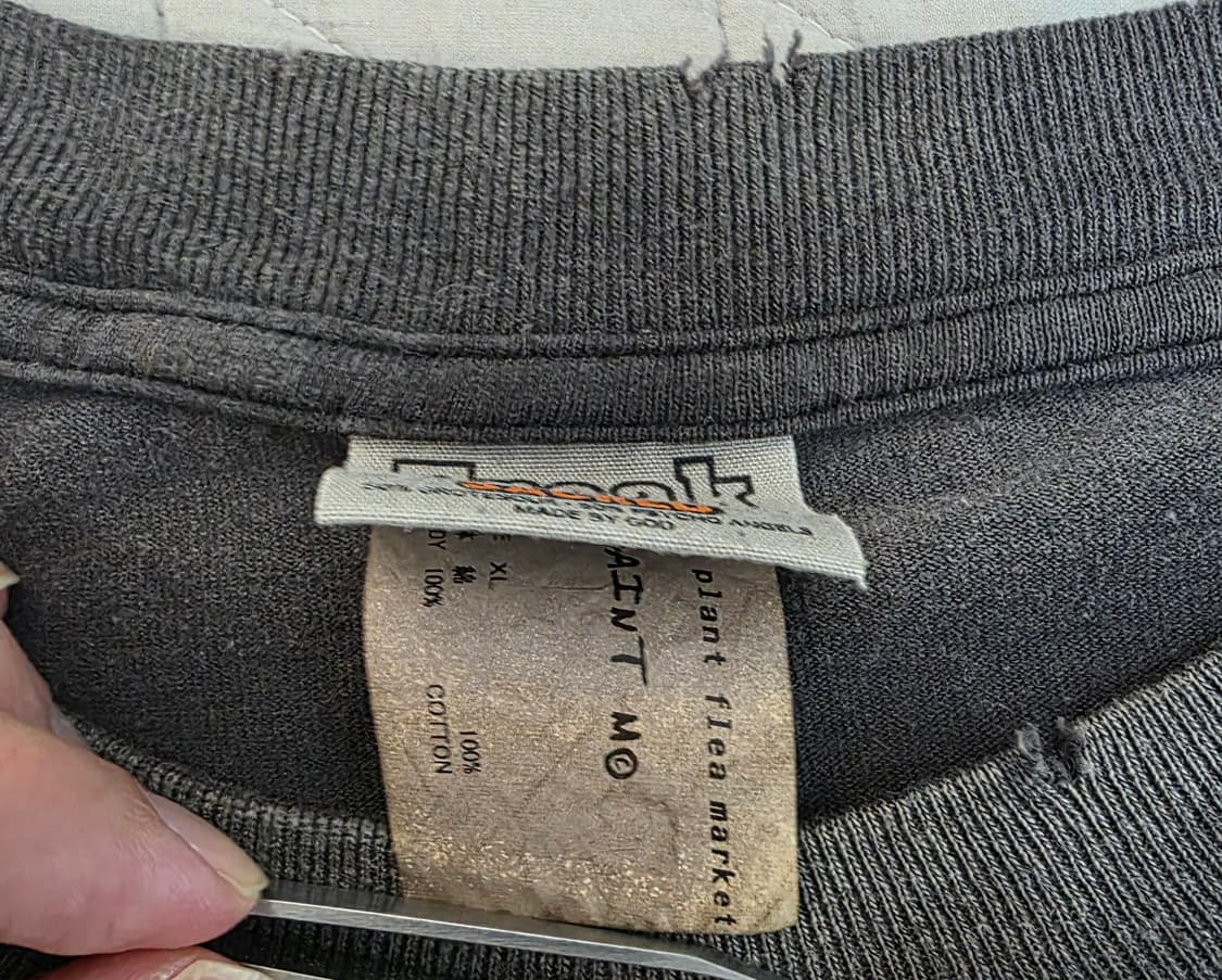 [XL] 세인트미카엘 CPFM 헤드샷 스마일리 티셔츠 블랙 상품이미지6