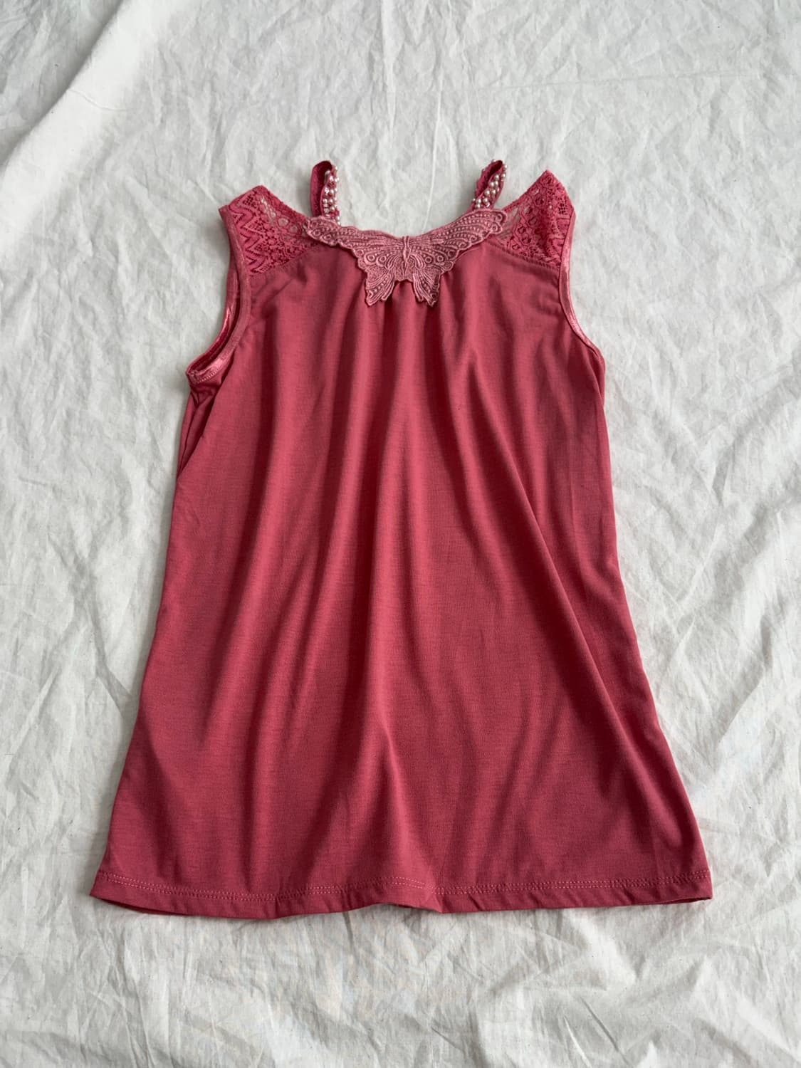 엑시즈팜 y2k 키치 00‘s 슬리브리스 상품이미지4