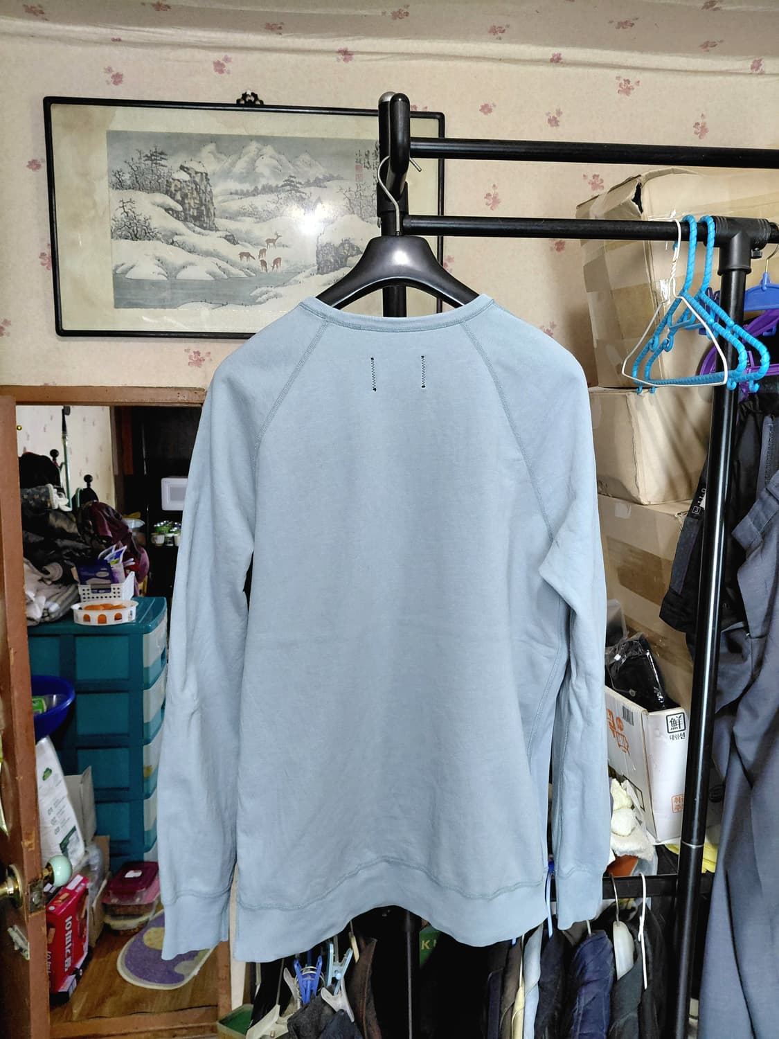 [레이닝챔프]코튼 맨투맨 XL사이즈 상품이미지2