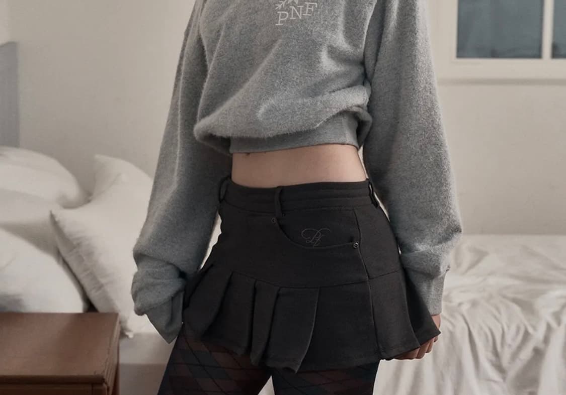 플리즈노팔로우 모니카 플리츠 스커트 상품이미지2