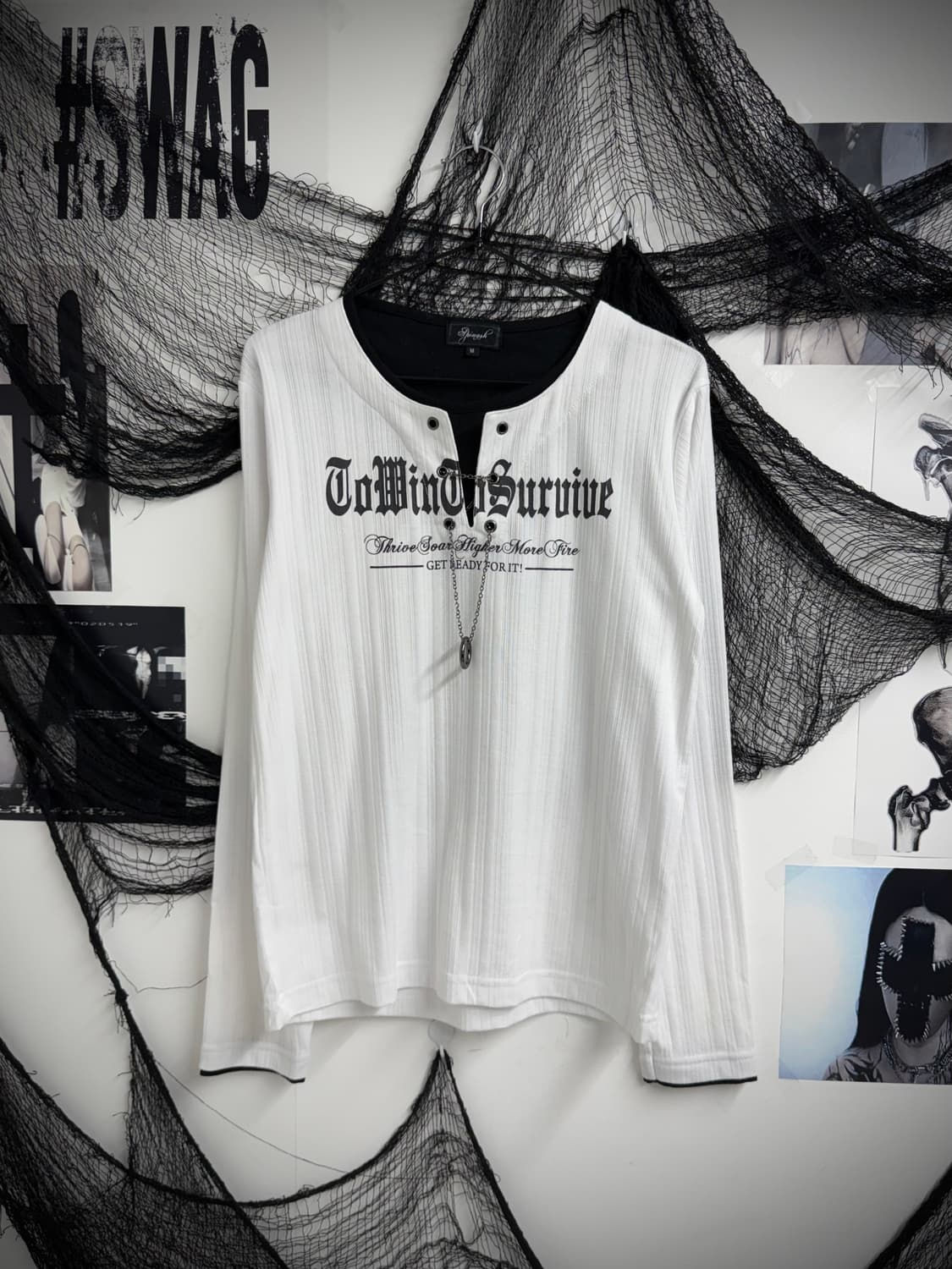 00s necklace detail longsleeve 상품이미지1