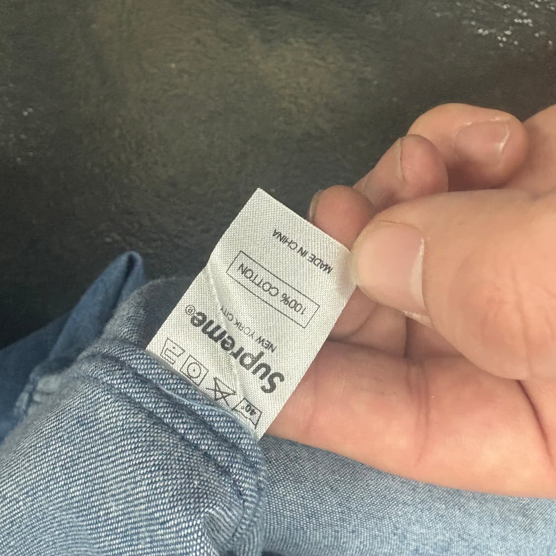 (105)슈프림데님셔츠 상품이미지6