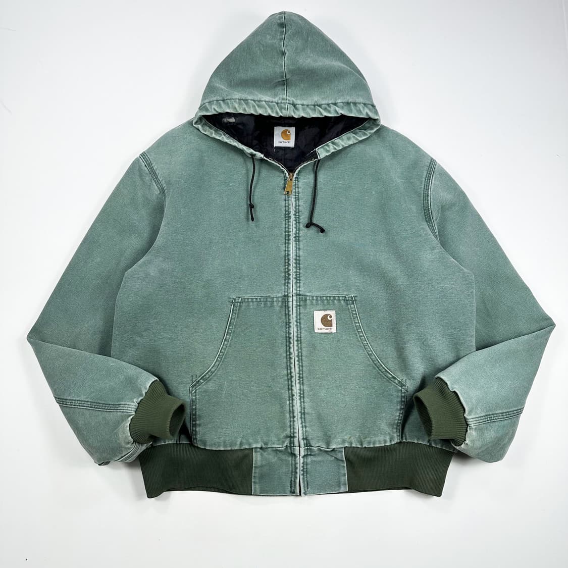 (하자존재) 칼하트 OG 덕액티브 워크자켓 민트 L 상품이미지1