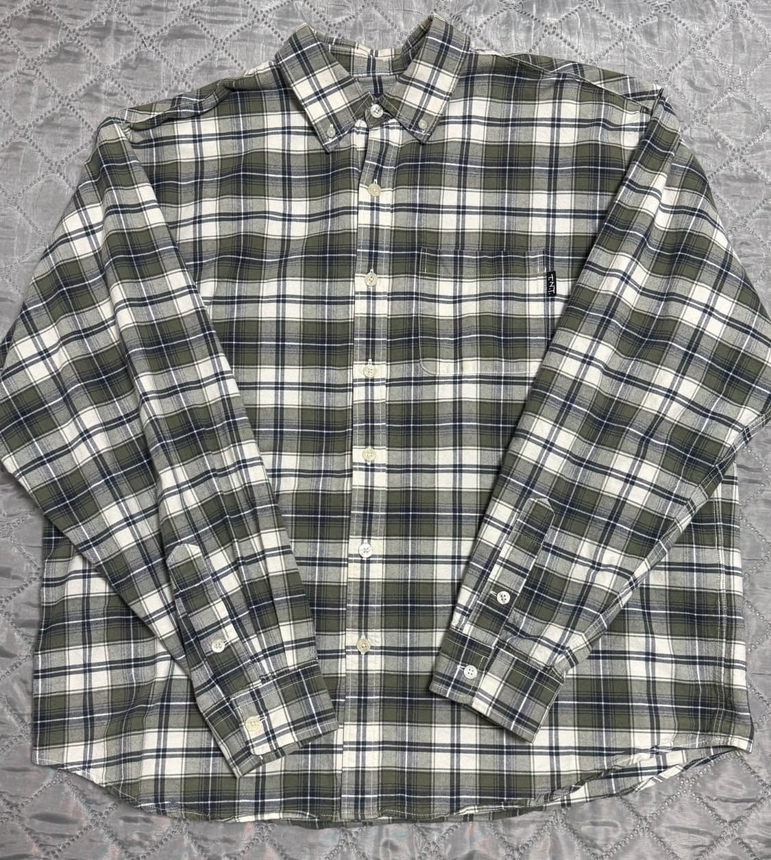 디스이즈네버댓 그린 체크셔츠 상품이미지1