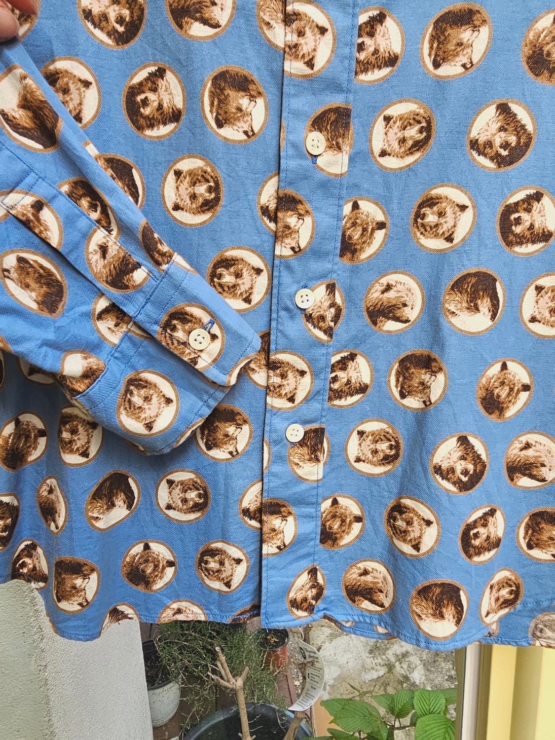 90's Junko Shimada 패턴 셔츠 상품이미지5