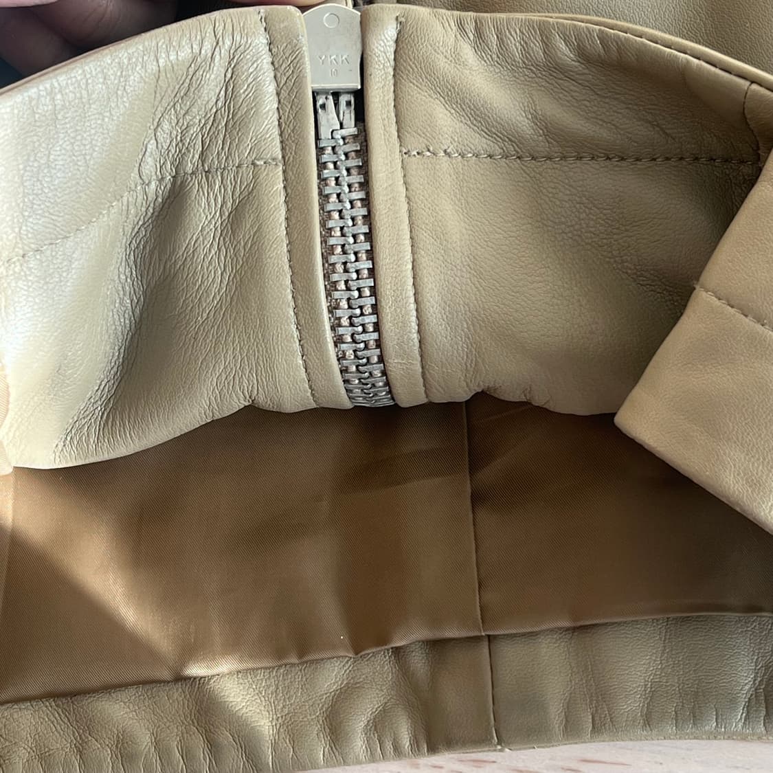 선플라워 레더 트러커 카키 46 상품이미지9