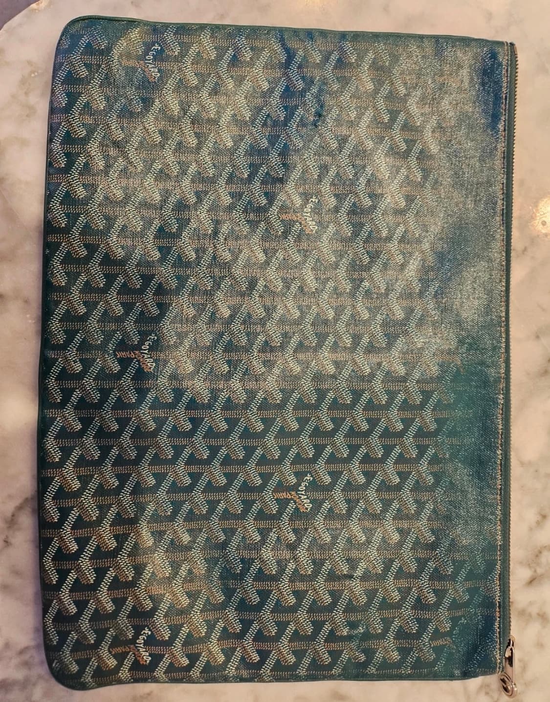 고야드 세나 클러치 gm 그린 상품이미지1