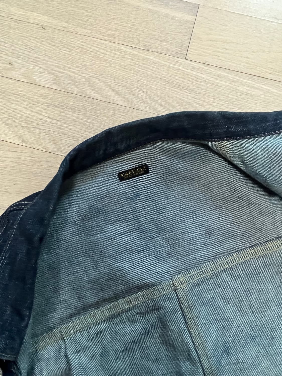 (교환) 캐피탈 1st 데님 자켓 인디고 6사이즈 <-> 5사이즈 상품이미지7